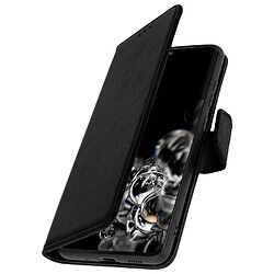 Avizar Housse Samsung Galaxy S20 Ultra Cuir Porte-carte Fonction Support Premium noir