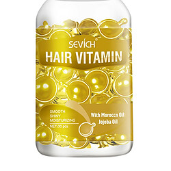 Avis Capsule De Sérum De Vitamine De Cheveux Avec Des Cheveux De Réparation D'huile De Vitamines B5