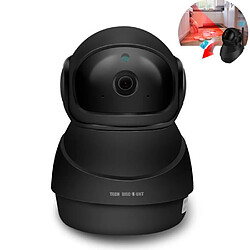 Tech Discount Caméra IP 1080P Wifi avec Audio Bidirectionnel ANRAN, Détection de Mouvement, Vision Nocturne Pan 355° Tilt 120°