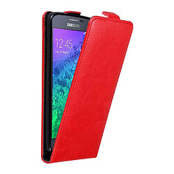 Cadorabo Coque Samsung Galaxy ALPHA Etui en Rouge