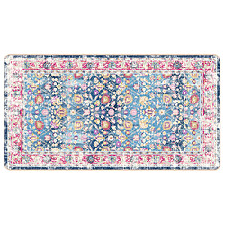 vidaXL Tapis lavable multicolore 80x150 cm antidérapant