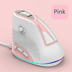 Universal Souris verticale de souris ergonomique (rose) de souris ergonomique (rose)