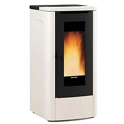 La Nordica Extraflame Poêle à granulés de bois 10kw ivoire - teoremaivoire - NORDICA EXTRAFLAME