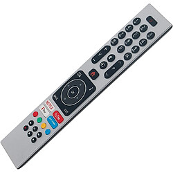 SANAG Rc43139P Telecommande De Remplacement --Fit Pour Polaroid 4K Hdr Led Smart Tv Telecommande P32Rd0667Ab P49Fp0118A P43Upa2029A P43Upa2019A P49Upa2029A P50Fp0118A P55Upa2029A pas cher