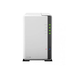 Synology DS220J NAS 12To 2 Baies USB 3.2 Gen 1 1.4GHz Serial ATA Blanc pas cher