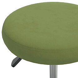 Acheter vidaXL Chaise de salle à manger - Vert clair