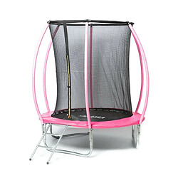 Ataa Trampoline pour enfants Oval 185 Rose