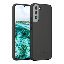 JUST GREEN Coque de Protection pour Samsung Galaxy S22+ 5G Natura Recyclable Noir