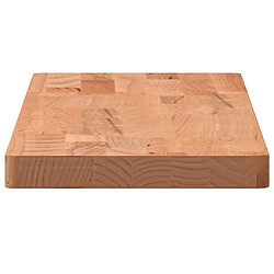 Acheter vidaXL Étagère murale 80x20x2,5 cm bois massif de hêtre