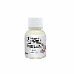 Graines Creatives Parfum pour savon - Fleur de cerisier 27 ml