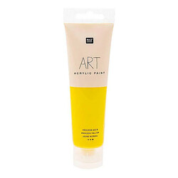 Rico Peinture acrylique - Jaune normal - 100 ml