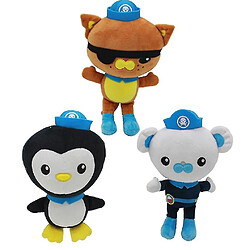 Universal 3pcs Octonauts Submarine, Squadron, Barker, Captain Skin Doctors Started Toys