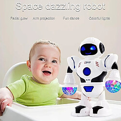 Universal Space Musique éblouissante robot brillant garçons jouets éducatifs pas cher