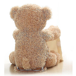 Acheter Universal Peep boo ours en peluche jouant avec des jouets souples couverture en peluche