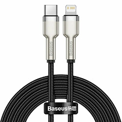 Câble USB-C vers Lightning Baseus Cafule, PD, 20W, 2m noir