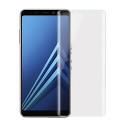 Wewoo Verre trempé Tablette pour Samsung Galaxy A8 2018 / A530 0.3mm 9 H Surface Dureté 3D Courbée Bord Protecteur D'écran En