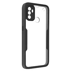 Avizar Coque Oppo A53 et A53s Dos Plexiglas Avant Polymère Contour noir