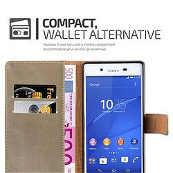 Acheter Cadorabo Coque Sony Xperia Z3 PLUS / Z4 Etui en Marron