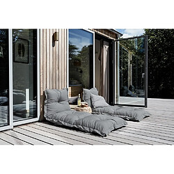 Inside 75 Fauteuil relax SIT AND SLEEP OUT couleur gris fonce pas cher