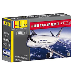 Heller Maquette avion : Airbus A320 Air France