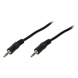 LogiLink Câble audio, 2 x jack mâle 3,5 mm, 1 m ()