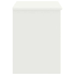 Avis Maison Chic Table de chevet Table de Nuit Meuble de Rangement Blanc 35x30x40 cm Bois de pin massif