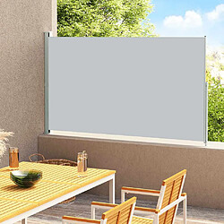 vidaXL Auvent latéral rétractable de patio 220x300 cm Gris