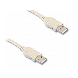 Cable USB 2.0 Hi-Speed, type A mâle / type A mâle, 1m80