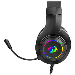 Avis Casque Gamer Redragon HYLAS (H260RGB) avec micro intégré, réglage volume et retroéclairage RGB, haut-parleurs 50 mm