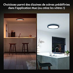 Acheter Philips Hue White Ambiance, plafonnier LED connecté Aurelle, compatible Bluetooth, 24.5W, fonctionne avec Alexa, Google Assistant et Apple Homekit