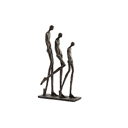 Figurine Décorative DKD Home Decor Cuivre Résine Moderne Famille (23 x 8,5 x 39 cm)