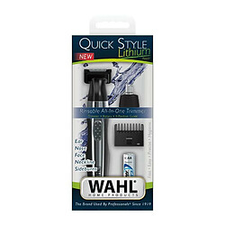 Avis WAHL 05604-035 - Tondeuse multifonction Quick Style Lithium - A pile avec tetes rincables a leau - Retouches de precision