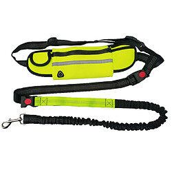 Universal Laisse mains libres pour chien Laisse réfléchissante imperméable à l'eau pour chien Lead Running Sac pour ceinture réglable pour chien de taille moyenne |