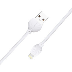 Wewoo awei CL-63 Câble de données en alliage d'aluminiumcharge 2 12,5 AiPhone Lightninglongueur 1 m Blanc