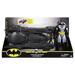 Spin Master DC COMICS BATMAN - PACK BATMOBILE + FIGURINE 30 CM Batman - 6058417 - Jeu Jouet Enfant