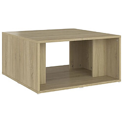 Acheter vidaXL Tables basses 4 pcs chêne Sonoma 33x33x33 cm bois d'ingénierie