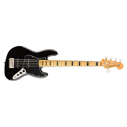 Classic Vibe 70s Jazz Bass V Black Squier by FENDER