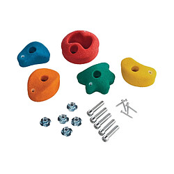 Kbt Kit pierres à grimper pour mur d'escalade (Lot de 5). Kit pierres à grimper pour mur d'escalade (Lot de 5)