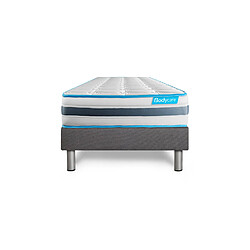 Bodycare Ensemble BODYZONE 90×200 Ressorts ensachés 3 zones Ultra épaisseur