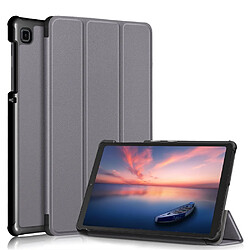 Etui en PU avec support tri-pliure gris pour votre Samsung Galaxy Tab A7 Lite T220/T225 8.7 pouces