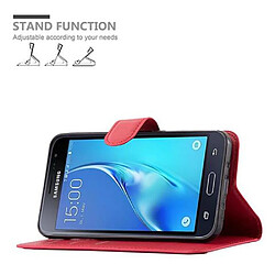 Avis Cadorabo Coque Samsung Galaxy J3 2016 Etui en Rouge