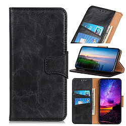 Etui en PU Cheval fou noir pour votre Xiaomi Redmi Note 9