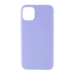 Universal Étui en silicone liquide violet doux pour votre iphone Apple 11 6,1 pouces