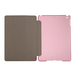 Acheter Wewoo Smart Cover Magenta pour iPad 9.7 pouces 2017 et Air Silk Texture horizontale Flip étui en cuir avec trois-pliage titulaire