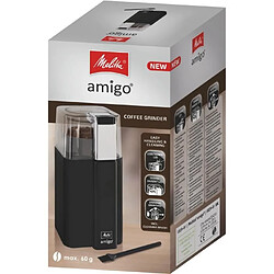 Moulin a café - MELITTA - AMIGO 1029-01 - 170 W - 8 a 10 tasses - Noir