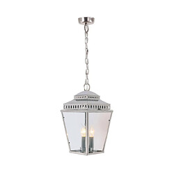 Elstead Lighting Lampe sur pied extérieur Mansion Nickel poli