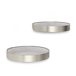 Avis Umbra Etagère murale Perch (Lot de 2) Nickel.