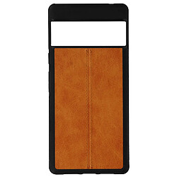 Avizar Coque Google Pixel 6 Pro Cuir PU Orange