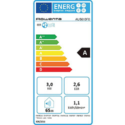 Climatiseur mobile 3000w 40m2 avec kit fenêtre - au5610f0 - ROWENTA