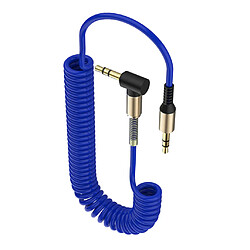 Avis Audio 3.5mm à Jack Cable Car Aux Stereo pour iPhone haut-parleur bleu